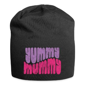 Leckere Mumie - Jersey-Beanie - Schwarz - Vorne