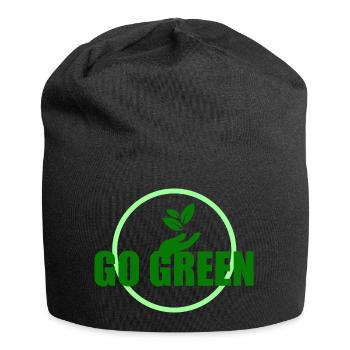 Nature - Bonnet en jersey - noir - Devant