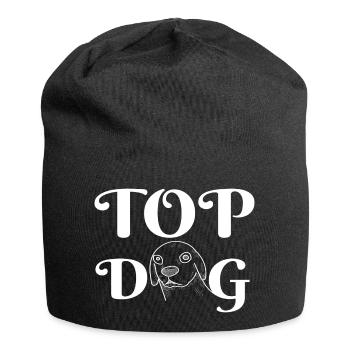 TOP DOG - Jersey-Beanie - Schwarz - Vorne