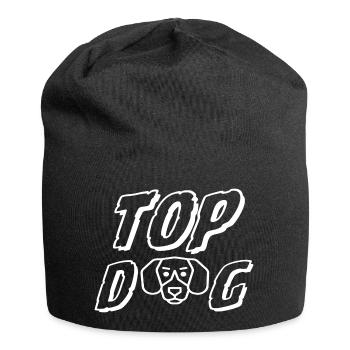 TOP DOG - Jersey-Beanie - Schwarz - Vorne