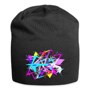Splash of colors - Jersey Beanie - black - Front