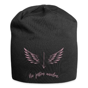 I'm not an angel - Jersey Beanie - black - Front