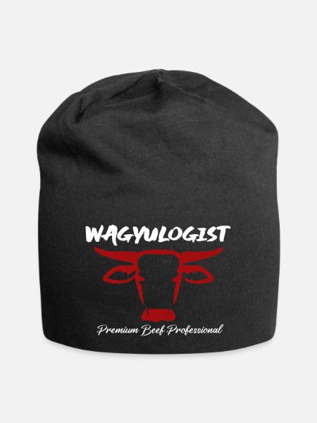 Wagyulogist Premium Beef Professional Japan - Jersey Beanie - black