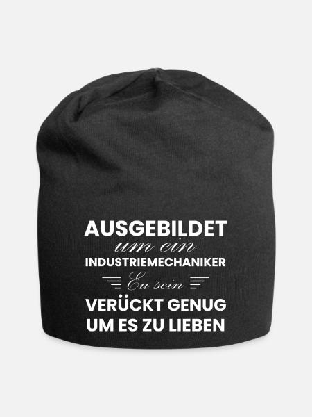 Handwerker Handyman Handwerk Werkzeug Baustelle - Jersey-Beanie - Schwarz