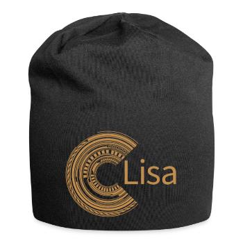 Pour Lisa - Bonnet en jersey - noir - Devant