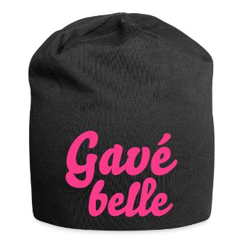 Gavé Ausdruck Bordeaux Frankreich - Jersey-Beanie - Schwarz - Vorne