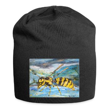 Guêpe - Bonnet en jersey - noir - Devant