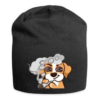 Sneaky Dutchmann Beagle - Jersey-Beanie - Schwarz - Vorne