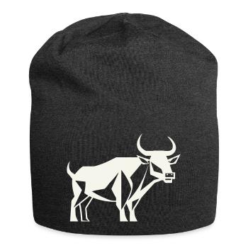 Bull Guardian - Jersey Beanie - charcoal grey - Front