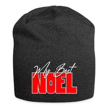 Noel on Unisex T-Shirt - Bonnet en jersey - charbon - Devant