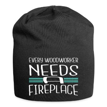 Union Carpenter Mason Humor - Jersey Beanie - black - Front