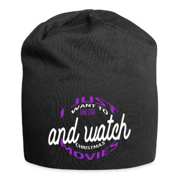 Confectioner Beard Gang Bakery Quote Couples - Jersey Beanie - black - Front