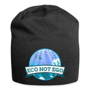 Protection de l’environnement, l’écologie et non l’ego - Bonnet en jersey - noir - Devant