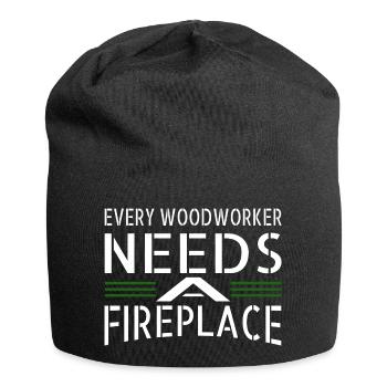 forestry a carpenters prayer tshirts - Jersey-Beanie - Schwarz - Vorne
