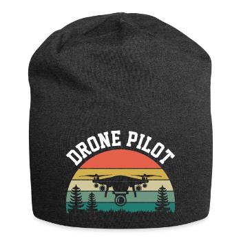 Pilote de drone - Bonnet en jersey - charbon - Devant