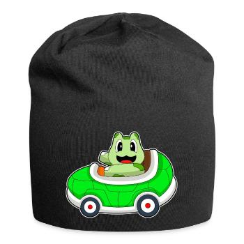 Turtle Car - Jersey Beanie - black - Front