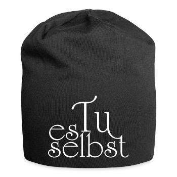 Do it yourself - Jersey Beanie - black - Front