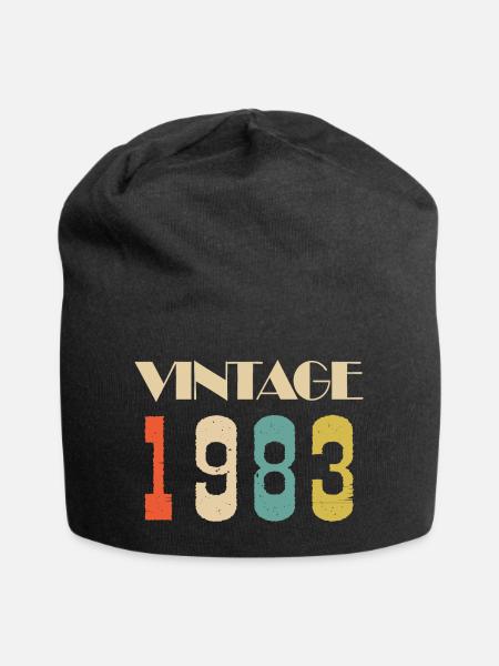1964 Vintage Édition limitée Cadeau - Bonnet en jersey - noir