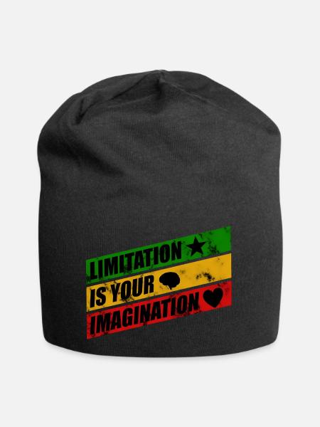 Limitation - Jersey-Beanie - Schwarz
