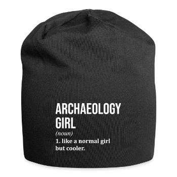 Archéologie - Bonnet en jersey - noir - Devant