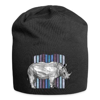 Rhinocéros - Bonnet en jersey - noir - Devant