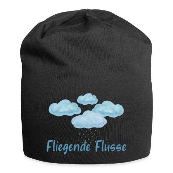 Fliegende Flüsse Wolken Regenwald Amazonas - Jersey-Beanie - Schwarz - Vorne