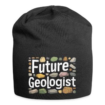 Career as a Future Geologist - Jersey Beanie - black - Front