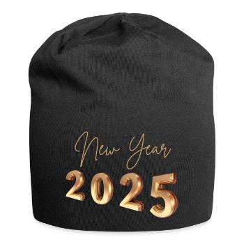 Nouvel An 2025 - Bonnet en jersey - noir - Devant