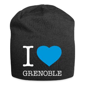 I LOVE GRENOBLE - Jersey-Beanie - Anthrazit - Vorne