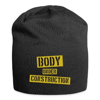Carrosserie en construction - Bonnet en jersey - noir - Devant