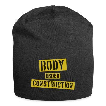 Body under Construction - Jersey-Beanie - Anthrazit - Vorne
