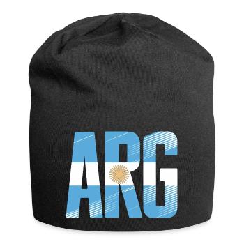 Argentine - Bonnet en jersey - noir - Devant