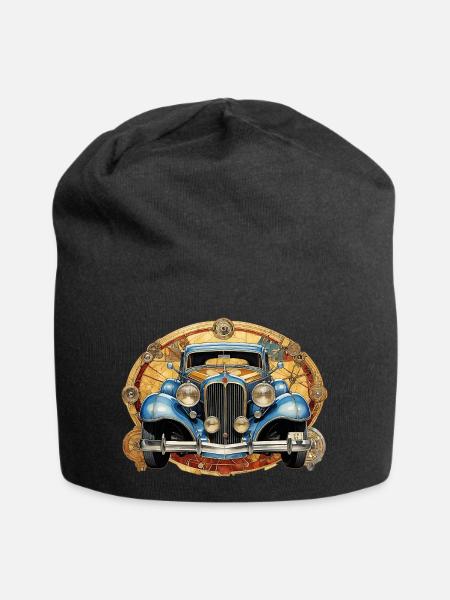 Oldtimer - Jersey-Beanie - Schwarz
