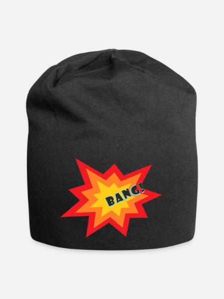 Sternexplosion - Jersey-Beanie - Schwarz