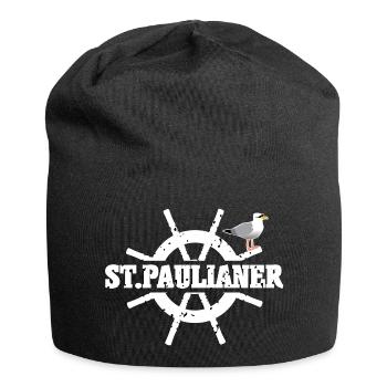 St. Paulianer - Jersey-Beanie - Schwarz - Vorne