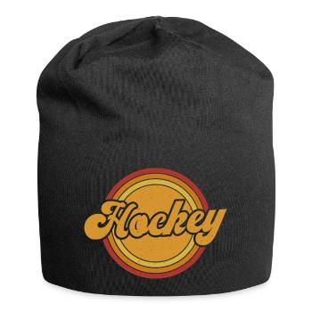 Hockey sur glace Hockey Hockey Joueur de hockey - Bonnet en jersey - noir - Devant