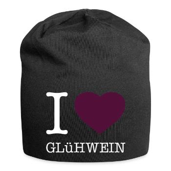 I love mulled wine - Jersey Beanie - black - Front