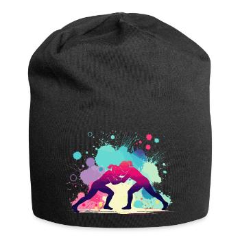 Lutte féminine, lutte féminine, lutte féminine - Bonnet en jersey - noir - Devant