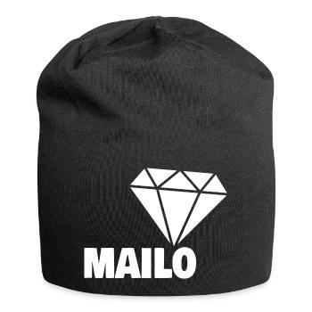 Mailo en tant que noble - Bonnet en jersey - noir - Devant