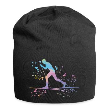 Ski de fond Ski de fond - Bonnet en jersey - noir - Devant