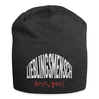 Favorite person - Jersey Beanie - charcoal grey - Front