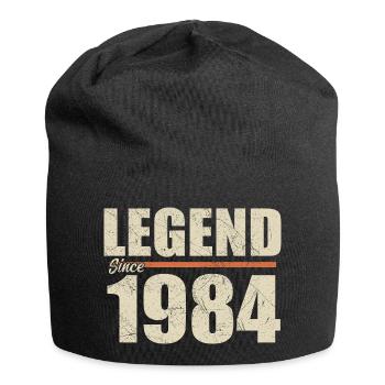 Geburtstag 1984 | Legende seit 1984 - Jersey-Beanie - Schwarz - Vorne