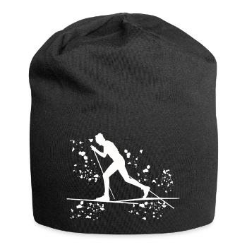 Ski de fond Ski de fond - Bonnet en jersey - noir - Devant