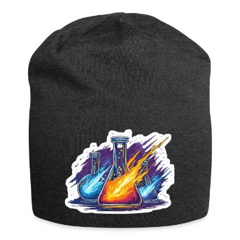 Lab Geek Quadrantid Meteor Shower Lab Experiment - Jersey Beanie - charcoal grey - Front