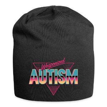 Weaponized Autism - Funny Gen Alpha Memes - Jersey Beanie - black - Front