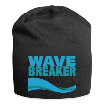 WAVE BREAKER - Jersey Beanie - black - Front