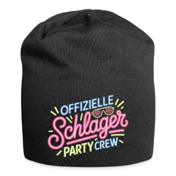 Schlager Party Crew Mallorca Festival JGA Malle - Jersey-Beanie - Schwarz - Vorne
