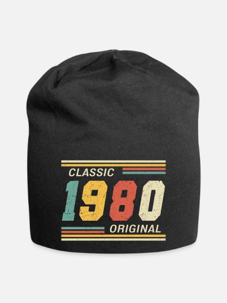 Classic 1980 original 1980 - Jersey-Beanie - Schwarz