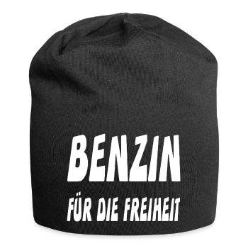 Benzin - Jersey-Beanie - Schwarz - Vorne
