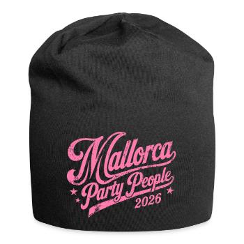 Malle 2026 Mallorca Party People 2026 - Jersey-Beanie - Schwarz - Vorne